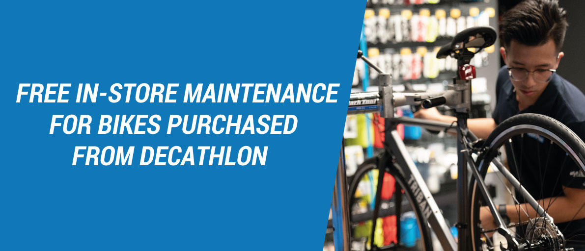 Decathlon Cycle Service Booking 2024 favors